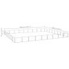 Dog Kennel Silver 775 ftÂ² Steel