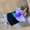Lizard Chameleon Unicorn Design Plush Warm Hat Dress Up Pet Headgear Hat