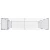 Outdoor Dog Kennel Galvanized Steel 13.1'x13.1'x3.3'