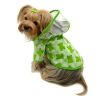 Clear View Froggy Raincoat with Fleece Lining and Detachable Hood