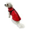 Water Resistant Puffy Vest with Built In Harness
