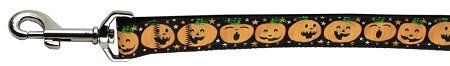Pumpkins Nylon Ribbon Pet Leash (Option: 1 wide 4ft)