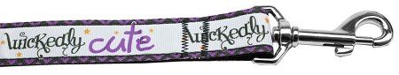 Wickedly Cute Nylon Dog Leash (Option: 3/8 inch wide 4ft Long)