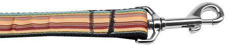 Autumn Stripes Nylon Dog Leash (Option: 3/8 inch wide 4ft Long)