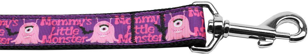 Mommy's Little Monster Nylon Dog Leash (Option: 3/8 inch wide 6ft Long)