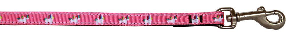 Pink Unicorn Nylon Pet Leash (Option: 3/8in by 6ft)
