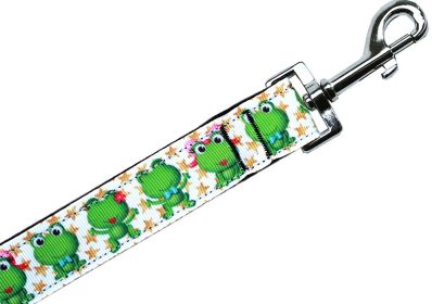 Happy Frogs Nylon Pet Leash (Option: 1in by 4ft)