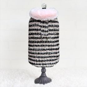 Annabella Dog Coat (Size: S, Color Option: Cupcake)