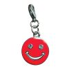 Happy Face with Sparkling Eyes Enamel Charm
