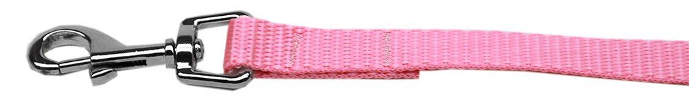 Plain Nylon Pet Leash (Option: 1in by 6ft Pink)