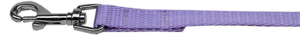 Plain Nylon Pet Leash (Option: 5/8in by 4ft Lavender)
