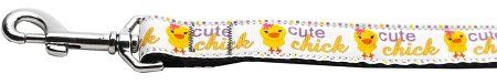 Cute Chick Nylon Dog Leash (Option: 3/8 inch wide 6ft Long)