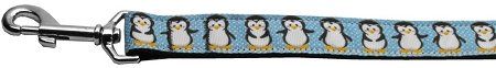 Penguins Nylon Dog Leash (Option: 3/8 inch wide 6ft Long)