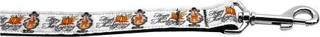 Happy Thanksgiving Nylon Dog Leash (Option: 5/8 inch wide 6ft Long)