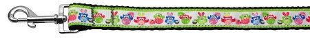 Easter Birdies Nylon Dog Leash (Option: 3/8 inch wide 6ft Long)