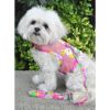 Island Tropical Cool Mesh Dog Harness with Leash / Hawaiian Luau
