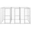 Outdoor Dog Kennel Galvanized Steel 78.1 ft¬Home Life Boutique"