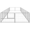Dog Kennel Silver 215.3 ftteel