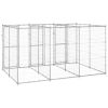Outdoor Dog Kennel Galvanized Steel 78.1 ft¬Home Life Boutique"