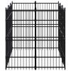 Outdoor Dog Kennel Steel 59.5 ft¬Home Life Boutique"