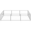 Dog Kennel Silver 96.9 ftteel