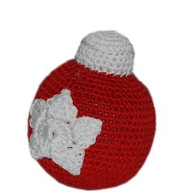 Knit Knacks Christmas Ornament Ball Organic Cotton (Option: Small Dog Toy)